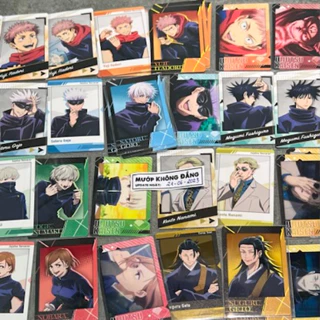 [JJK SẴN - P01] Thẻ bài snapmide snapcard JUJUTSU KAISEN nhân phẩm vol 1 muopkhongdang