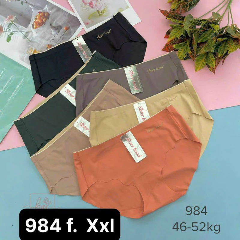 Q984 Combo 5 Quần lót  su  Thái Lan  40-60kg. Quần Lót Su Nữ