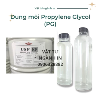 Dung môi Propylene glycol (PG) chất dưỡng ẩm theo chuẩn USP