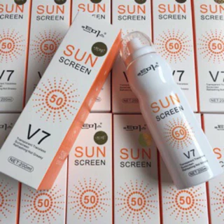 Xịt chống nắng hàn quốc sun screen v7