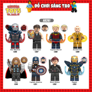 Xếp hình Minifigure Marvel Biệt đội siêu anh hùng Avengers Endgame - Đồ Chơi Lắp Ghép Sáng Tạo - XINH X0261