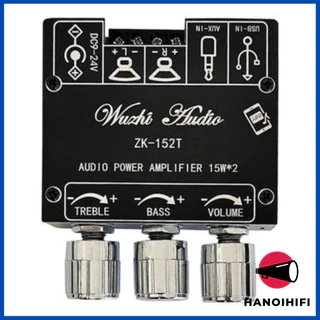 Mạch khuếch đại âm thanh bluetooth 5.0 Wuzhi ZK-152T 2x15W có app chỉnh EQ