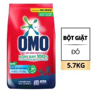 Bột giặt OMO đỏ 5,7kg