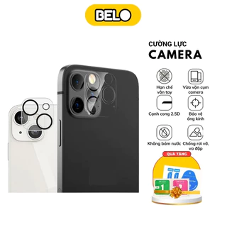 Cường lực camera, miếng dán bảo vệ camera dành cho iphone 11/11pro/11promax/12/12mini/12pro/12promax/13/13promax, belo