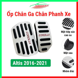 Ốp chân ga chân phanh cho xe - Corolla Altis 2016-2020