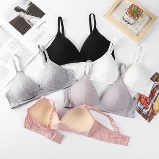 Áo Ngực nữ Sinh cotton không gọng đệm mỏng cup ngực nhỏ phom ôm không hở viền Hot Bikini 133