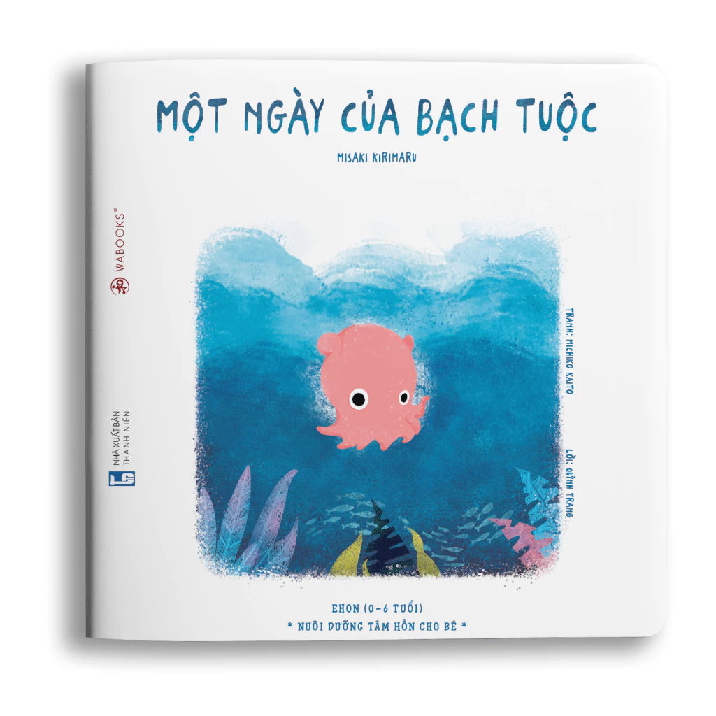 Sách - Một ngày của Bạch Tuộc - Ehon cho trẻ 0-6 tuổi