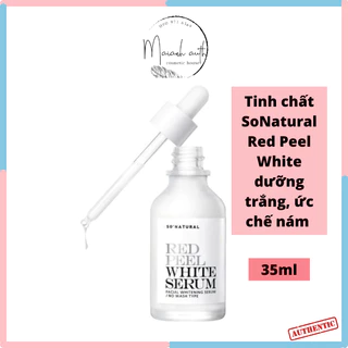 Tinh chất Redpeel White Serum Red peel So natural dưỡng trắng và mờ thâm nám tàn nhang 35ml