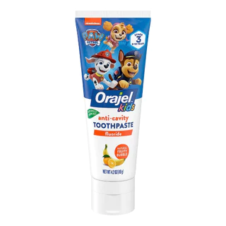 [BILL MỸ ĐI AIR]_Kem đánh răng cho bé Orajel từ 2-10 tuổi Orajel Kids Fluoride Toothpaste - 119g