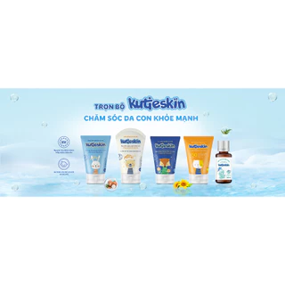 Bộ sản phẩm KUTIESKIN cho bé (dưỡng ẩm/ chàm sữa/ ngứa, hăm/ chống nắng)