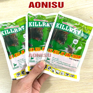 Thuốc Diệt Chuột Cực Mạnh KILLRAT GÓI 40G XANH LÁ HÀNG CÔNG TY  Thế Hệ Mới - Bả Chuột Sinh Học storm AONISU