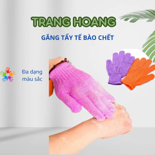 Găng Tay Tắm Tẩy Da Chết Lưng Chân Tay Đa Năng Mát Xa Tẩy Tế Bào Chết