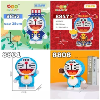 Bộ đồ chơi lắp ráp doraemon cỡ lớn love girl