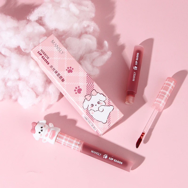 Son bóng MANSLY Mirror Lip Gloss Hiệu ứng tráng gương Siêu Lì Cao Cấp Chính Hãng