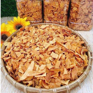 COMBO 2 GÓI DỪA KHÔ SẤY GIÒN HOÀI NHƠN BÌNH ĐỊNH - gói 200gr