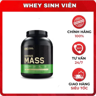 Sữa Tăng cân Optimum Nutrition - Serious Mass (6 Lbs)- 2,7 KG tại WHEYSINHVIEN WHEY STORE WHEY SHOP