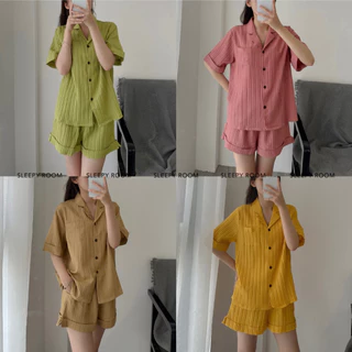 PASTEL | Đồ ngủ Pyjama SLEEPY ROOM Xuân Hè Cộc tay