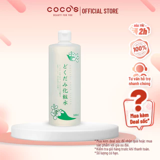 Nước hoa hồng diếp cá Dokudami Natural Skin Lotion Nhật Bản 500ml