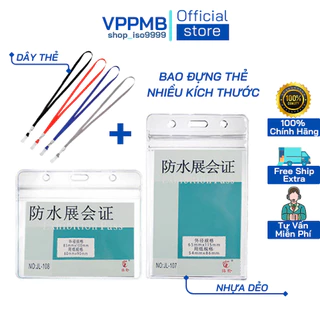 Bộ dây đeo thẻ nhân viên học sinh