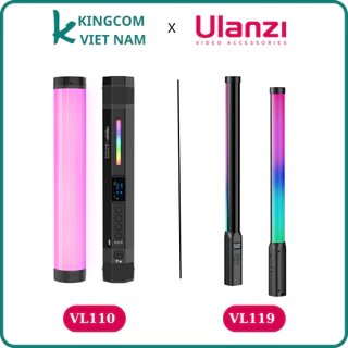 ULANZI VL110 RGB / VL119 RGB (2500K-9000K) - Đèn Ống Từ Tính Đổi Màu RGB - Hàng Chính Hãng