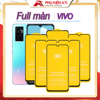 Kính cường lực Vivo T1 5G T1x V20 V21 V23e V19 V17 V15 S1 U10 V11i T1x T1 5G Full màn hình tổng hợp [Kính-9D]