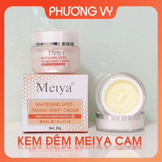 [CHÍNH HÃNG] Kem đêm Meiya cam, chuyên làm mờ nám, tàn nhang và giúp tái tạo lại da, kem nám Nhật Bản, mỹ phẩm Meiya.