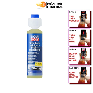  Nước rửa kính lái đậm đặc tỉ lệ 1:100 Liqui Moly 1519 dung tích 250ml