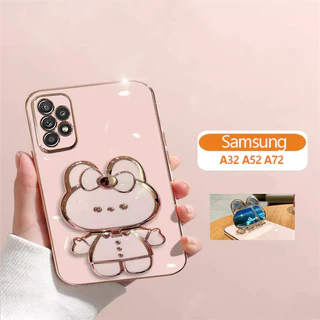 Ốp lưng Samsung A32 A52s 5g A52 A72 A12 A22 ốp điện thoại giá đỡ thỏ cute