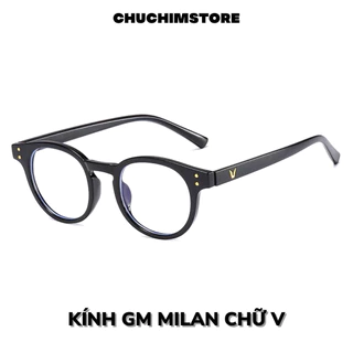 Kính Chữ V Gọng Tròn Hàn Quốc Thời Trang Unisex - K003