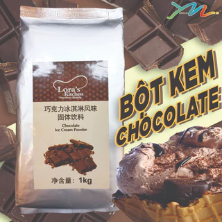 BỘT LÀM KEM VỊ CHOCOLATE TÚI 1KG