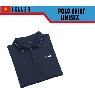 Áo thun đồng phục ngân hàng La ' House Uniform - MB XANH ĐEN SỌC TRẮNG