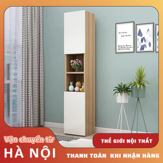 Kệ Giá Sách Bằng Gỗ Có Tủ Để Đồ Trưng Bày Trang Trí, Đựng Đồ Tiện Lợi, Phong Cách Tối Giản Phù Hợp Mọi Không Gian