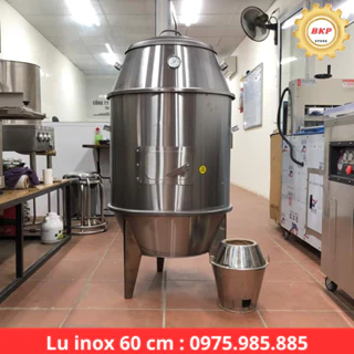 Lu quay vịt gà inox đường kính 60 cm, hàng chính hãng nhập khẩu nguyên chiếc bảo hành 12 tháng