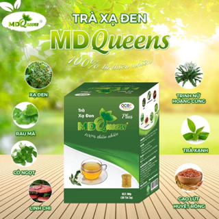 Trà xạ đen MD Queens 100% thảo dược thiên nhiên giúp ổn định huyết áp, hạ mỡ máu, men gan, thanh lọc cơ thể