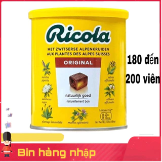 180 viên Kẹo ngậm thảo dược Ricola Original Đức