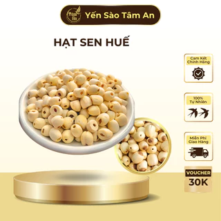 Hạt Sen Khô Huế 500G Hàng Loại 1 Hạt To Đều Thơm Ngon Bùi Vị Ngọt Thanh Freeship Toàn Quốc