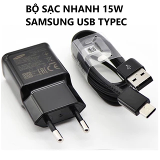 Sạc Samsung 15w Type C và Micro dây sạc Samsung sạc nhanh PD màu đen và trắng Avax bảo hành 1 tháng lỗi 1 đổi 1