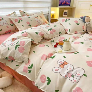Bộ chăn ga gối cotton poly ETAMI Bedding nhiều mẫu cute họa tiết miễn phí bo chun drap giường , ga trải giường
