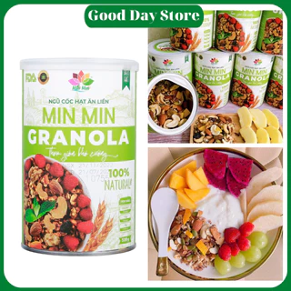 Ngũ Cốc Granola Siêu Hạt Min Min Ăn Kiêng,Granola Ngũ cốc dinh dưỡng cho mọi lứa tuổi