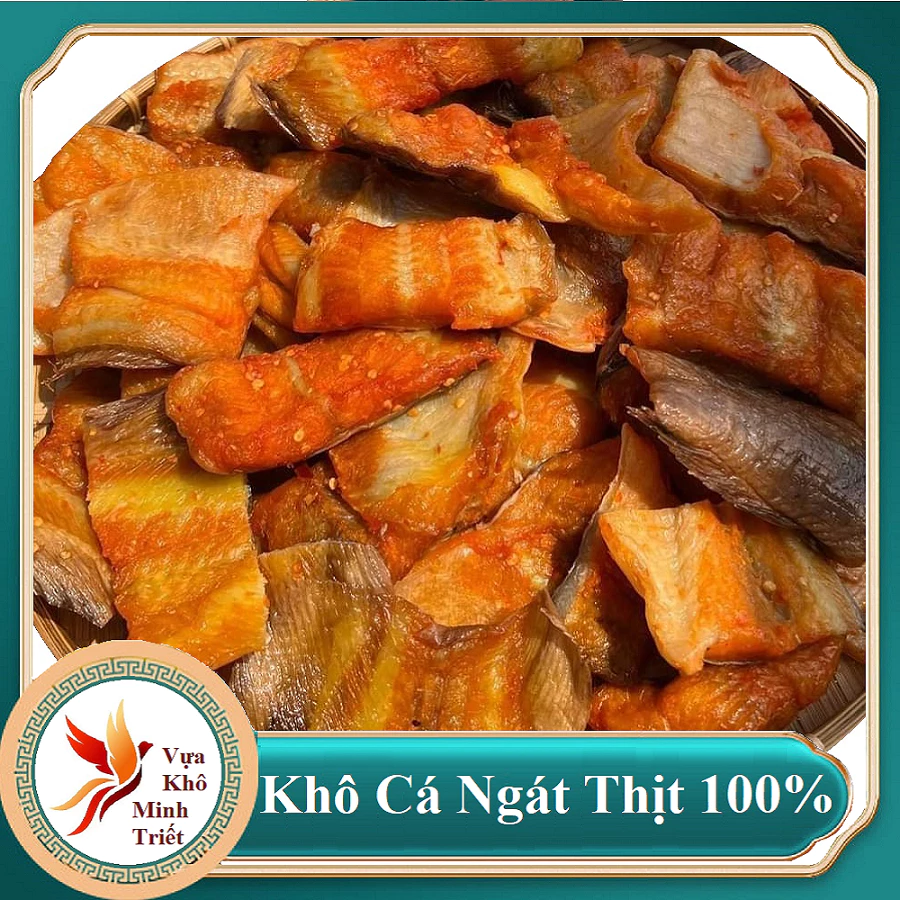 500gr khô cá ngát ướp vị vừa ăn, không xương- Vựa Khô Minh Triết