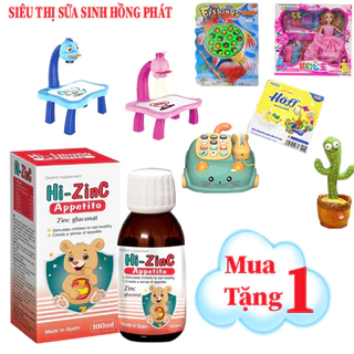 Kẽm Hữu Cơ Cho Bé Hi Zinc Appetito Giúp Trẻ Ăn Ngon & Tăng Sức Đề Kháng 100ml