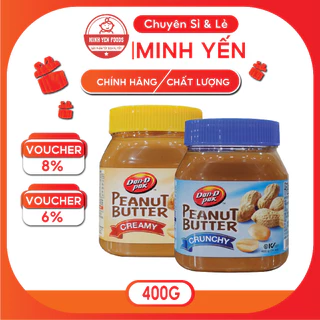 BƠ ĐẬU PHỘNG 400GR- DANDPAK (HÀNG XUẤT KHẨU MỸ)