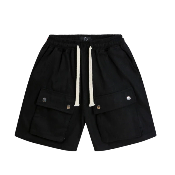 Quần Short Nam Túi Hộp CARGO vải kaki dày dặn phong cách streetwear hiện đại trẻ trung năng động cho nam nữ