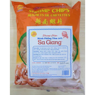 SA GIANG (Gói 1Kg) BÁNH PHỒNG TÔM Shrimp Chips