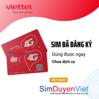 sim nghe gọi - 4G Viettel Tomato giá rẻ