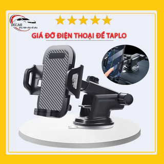 Giá đỡ điện thoại gắn taplo trên ô tô, kẹp giữ smartphone oto xe hơi chắc chắn tiện lợi, hít gắn taplo