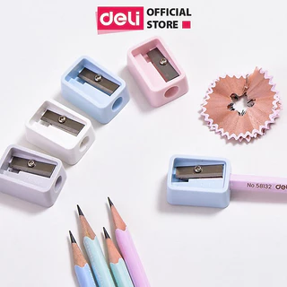 Gọt Bút Chì Mini Giá Rẻ Deli Đa Năng Tiện Dụng Lưỡi Sắc Cute Độc Lạ Phù Hợp Học SInh Văn Phòng Dùng Cho Viết Chì Gỗ