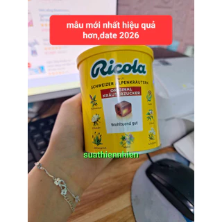 (Date 2027) Kẹo ngậm ho ricola của đức mẫu mới nhất hộp 250g