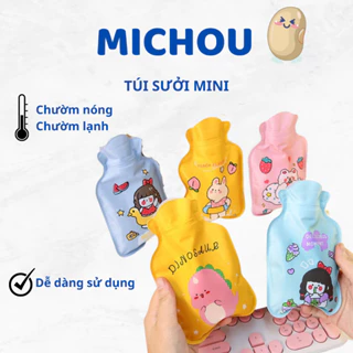 Túi Sưởi Chườm Nước Nóng Lạnh Mini