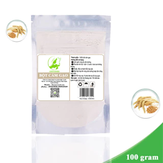 100GR Bột cám gạo sữa nguyên chất  Thảo Mộc Xanh